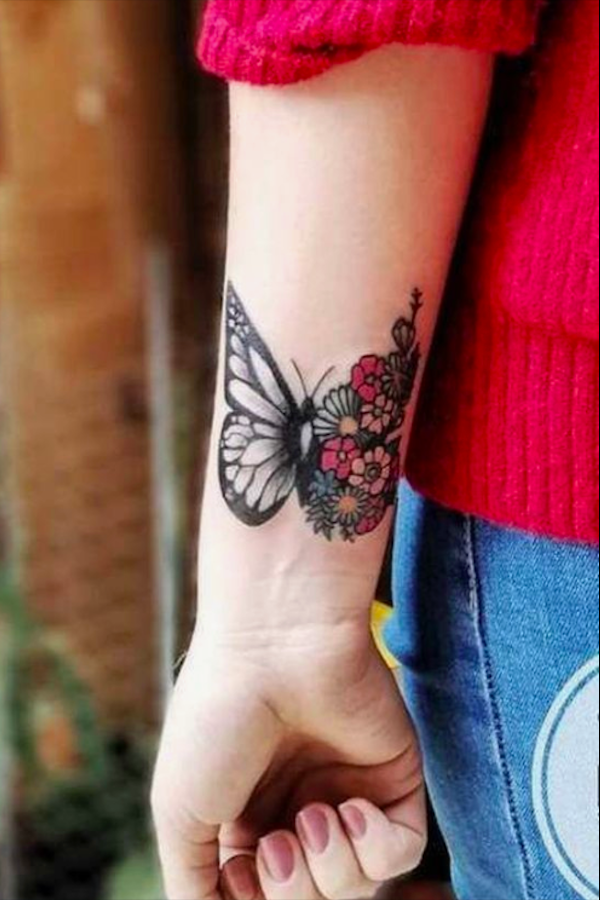 20 Simple And Beautiful Butterfly Tattoos Mainly For Your Fingers Backs And Arms The First Hand Fashion News For Females