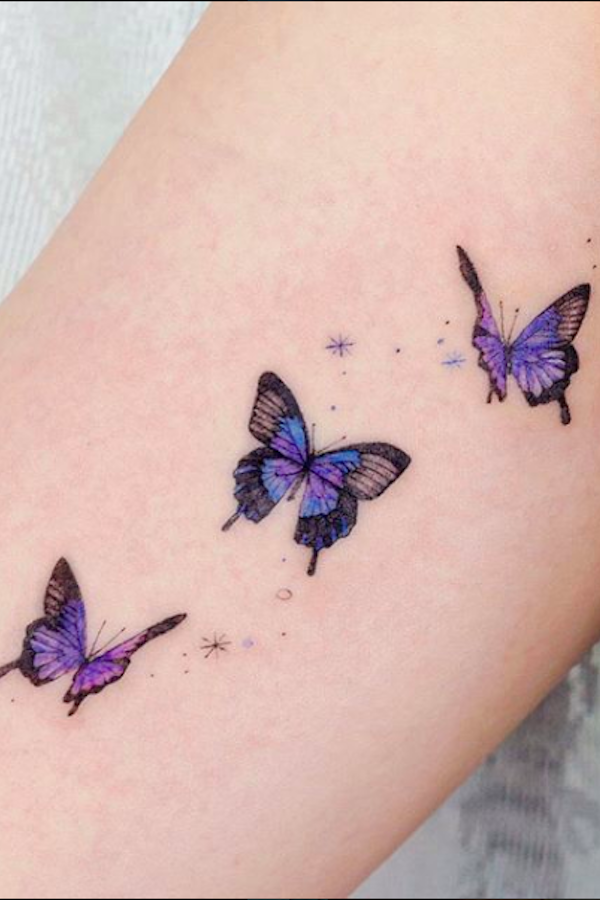 20 Simple and Beautiful Butterfly Tattoos Mainly for Your ...