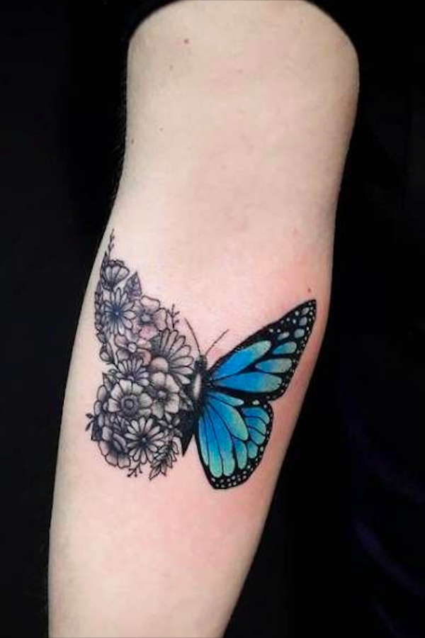 Simple And Beautiful Butterfly Tattoos Mainly For Your Fingers Backs And Arms Bellacocosum