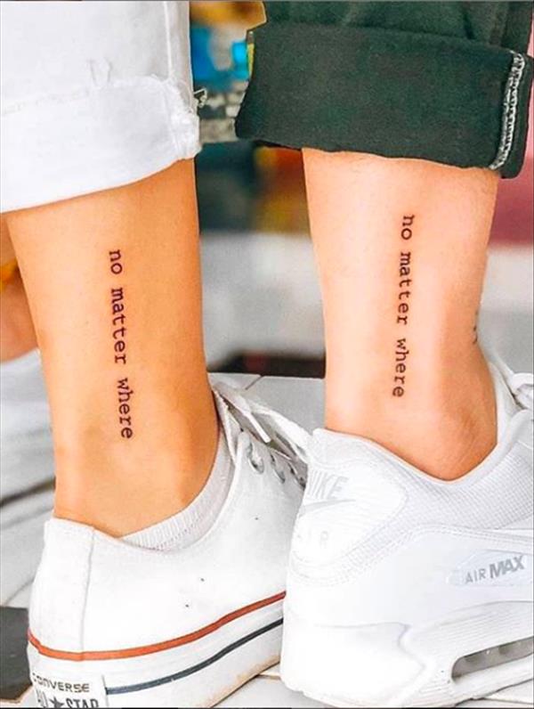 48 Meaningful Ankle Tattoo Ideas with Words and Flowers - The First