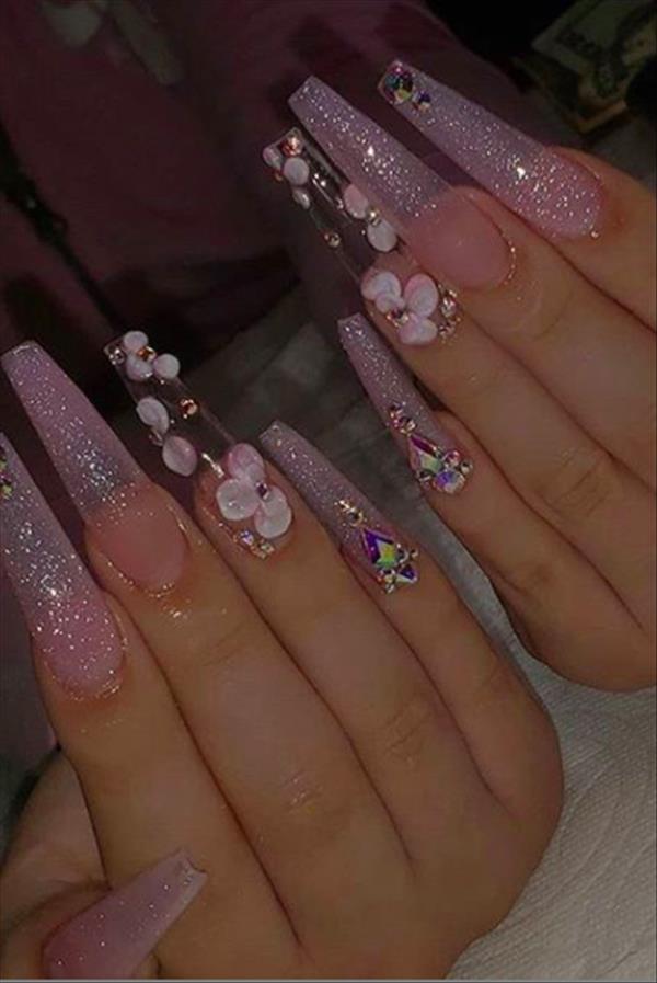 Fashion Baddie Nails, Follow the Mainstream of This Season! - The First