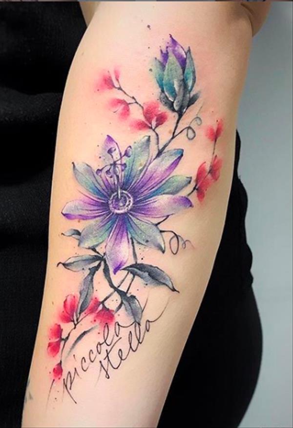28 Amazing Watercolor Tattoo Ideas for Women and Men - The First-Hand