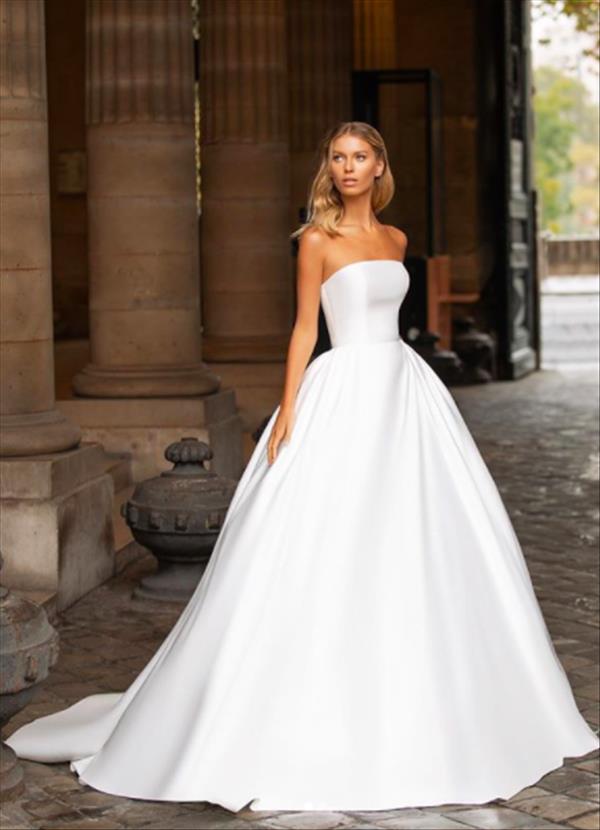 35 Simple and Elegant Wedding Dresses to Make You Like An Graceful ...