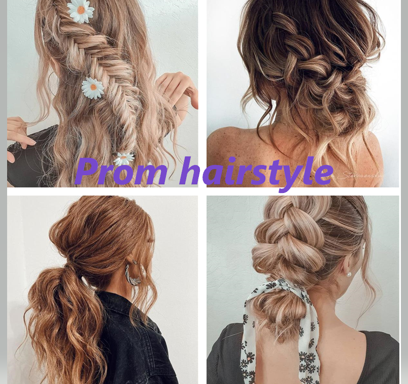 Prom hairstyle for long hair