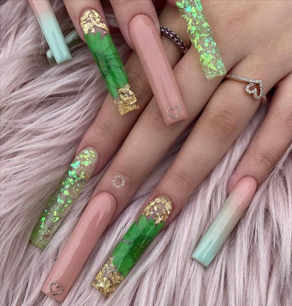 Summer Nail Designs 21 Awesome Acrylic Coffin Nails Design