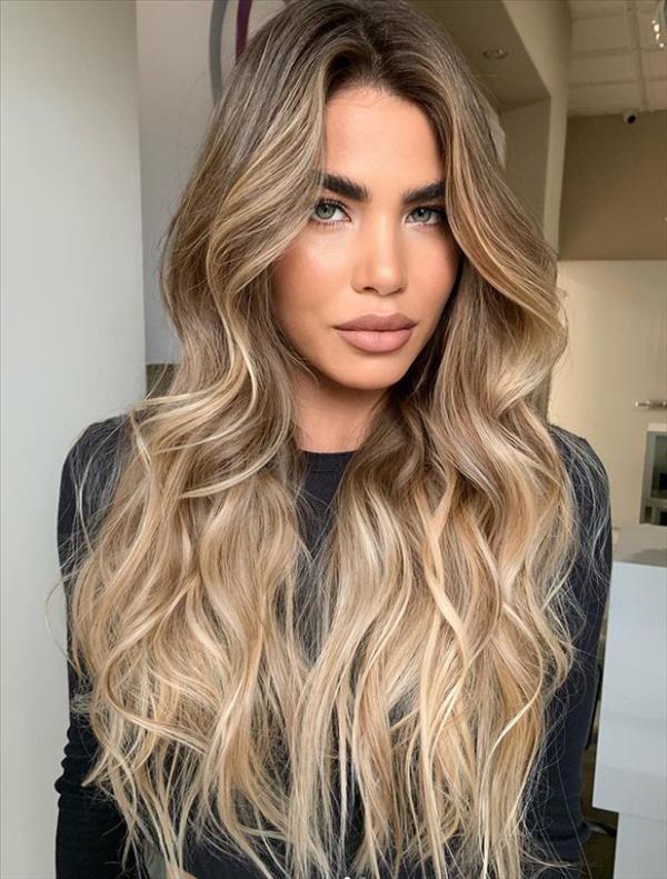 Blonde hair moment: Blonde balayage hair color trend 2021! - The First