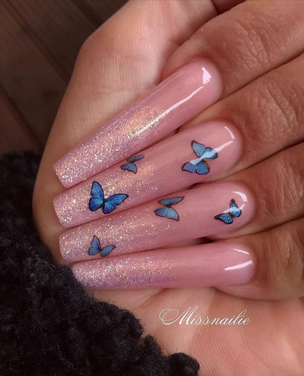 Summer Nail Designs 21 Awesome Acrylic Coffin Nails Design