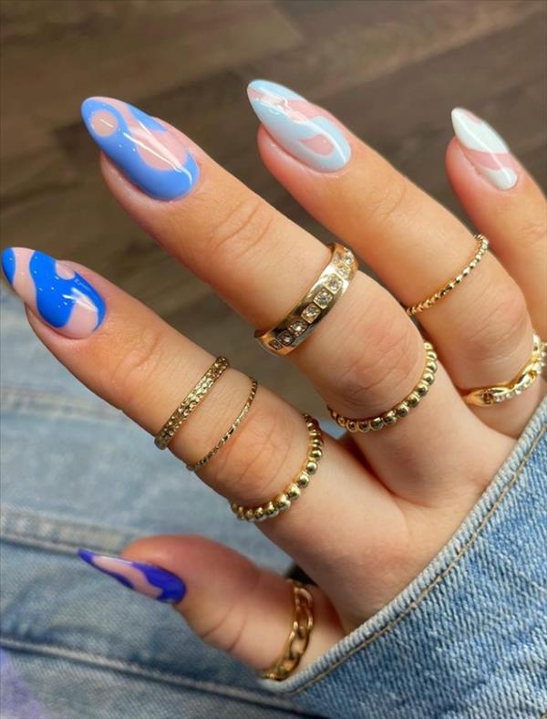 60 Chic short pastel nails design art for spring nails ! - Page 3 of 4 ...
