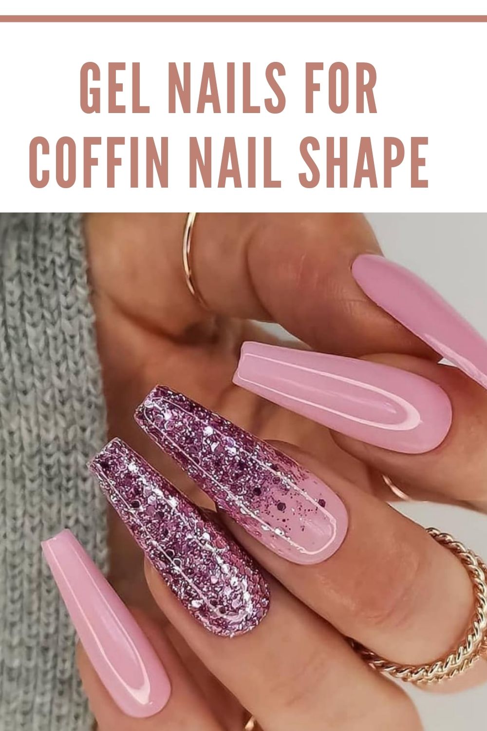 forvrængning Kreta Thriller ballerina nail shape | Beautiful gel coffin nails design with long nails in  2021