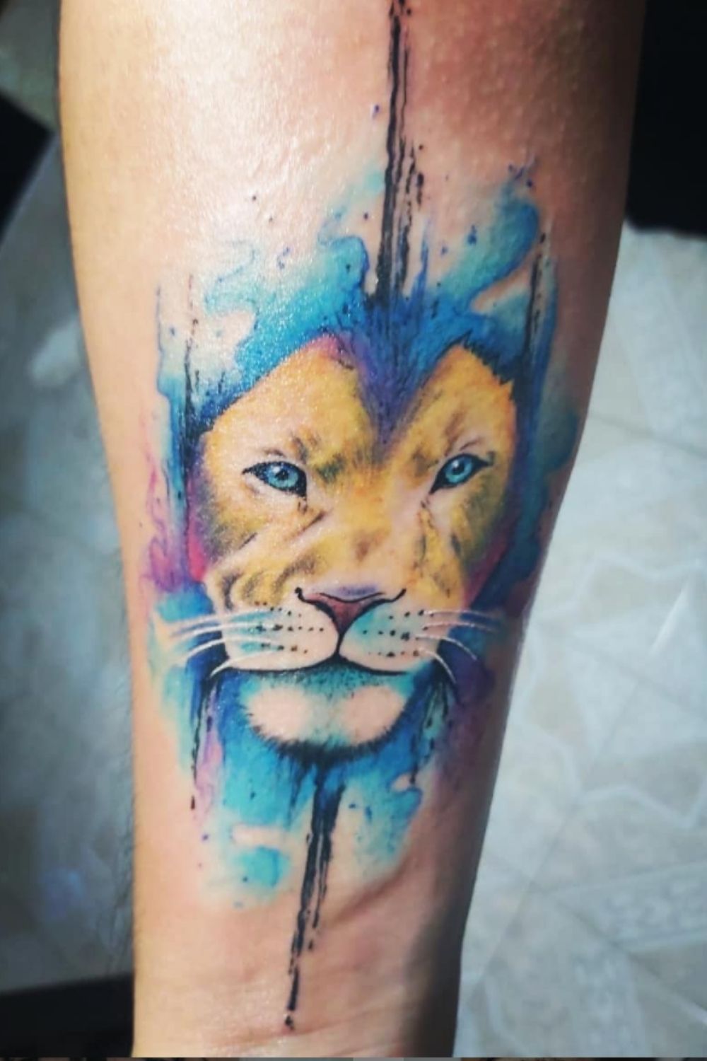 lion tattoo ideas for women