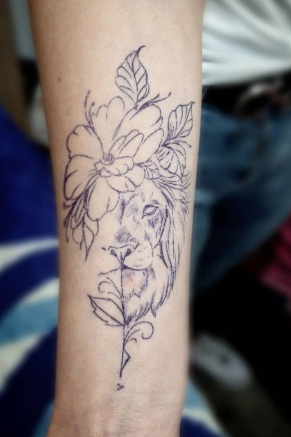 lion tattoo ideas for women