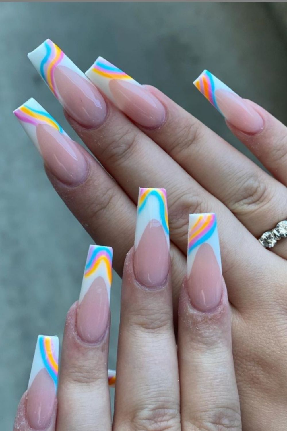 French Acrylic Nails: 40 Modern Nail Designs You Should Try!