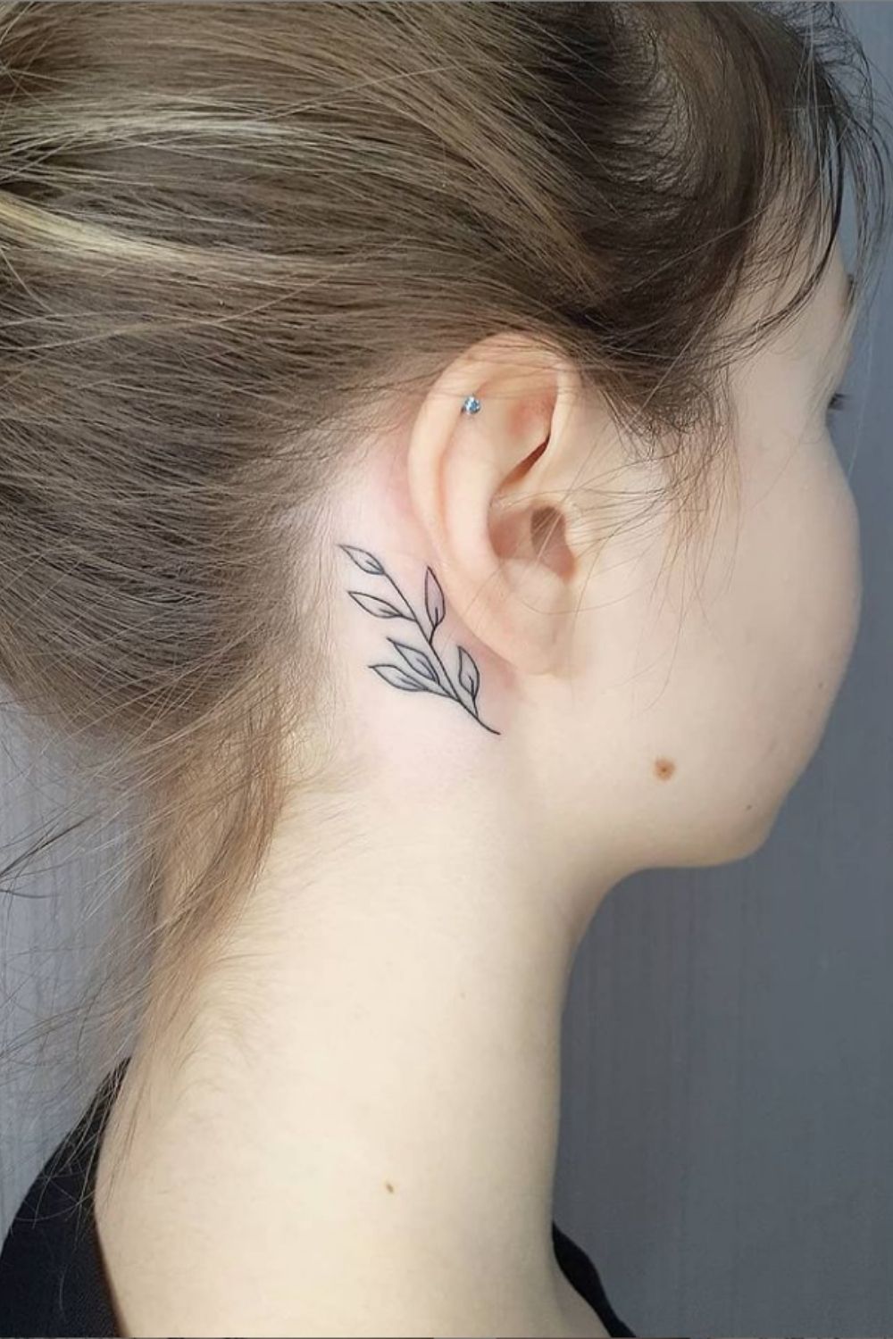 Behind Ear Tattoo: 40 Tiny Tattoo Designs For Girls To Try!