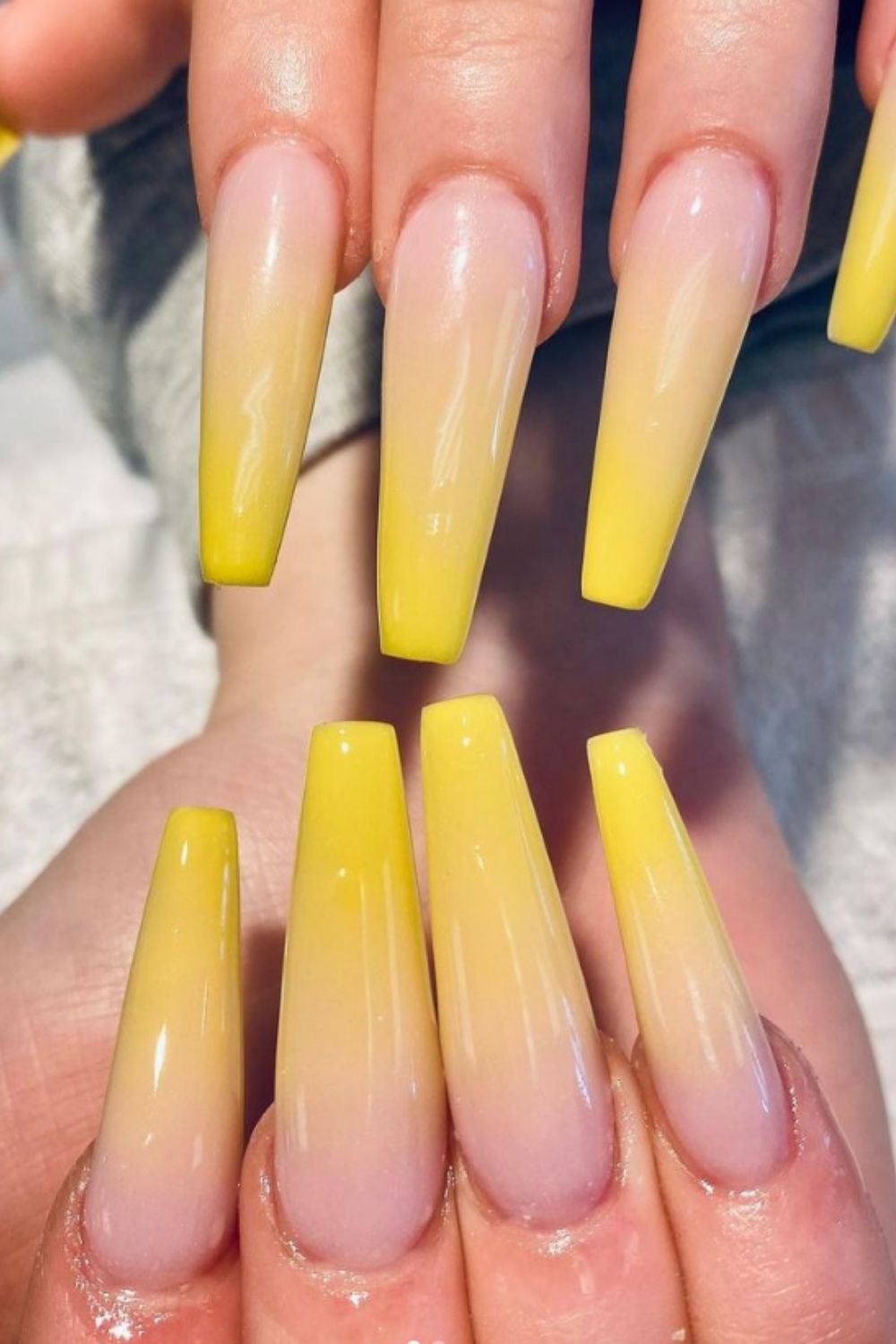 40+Cute Ombre coffin nails for young girls