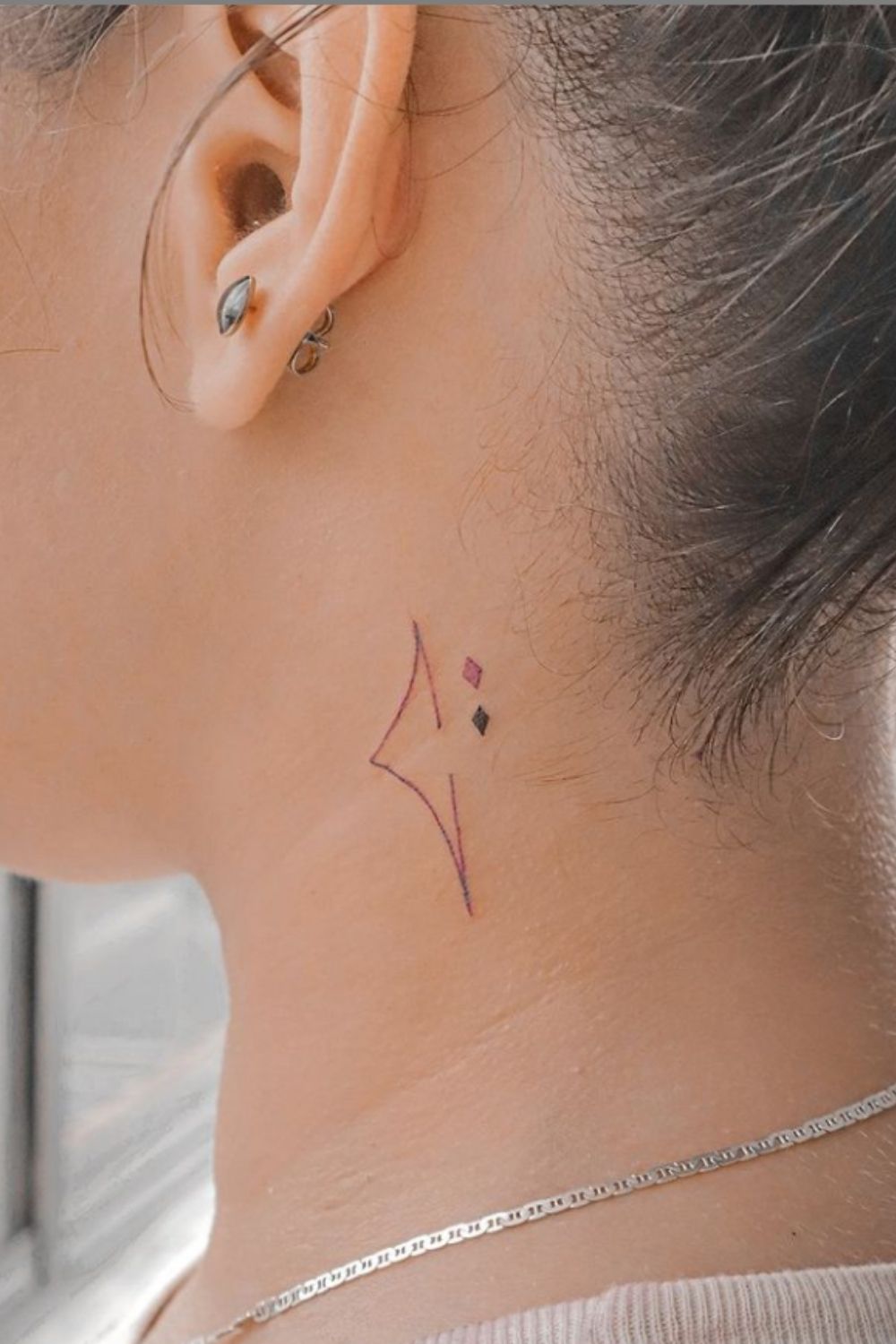 Behind Ear Tattoo: 40 Tiny Tattoo Designs For Girls To Try!