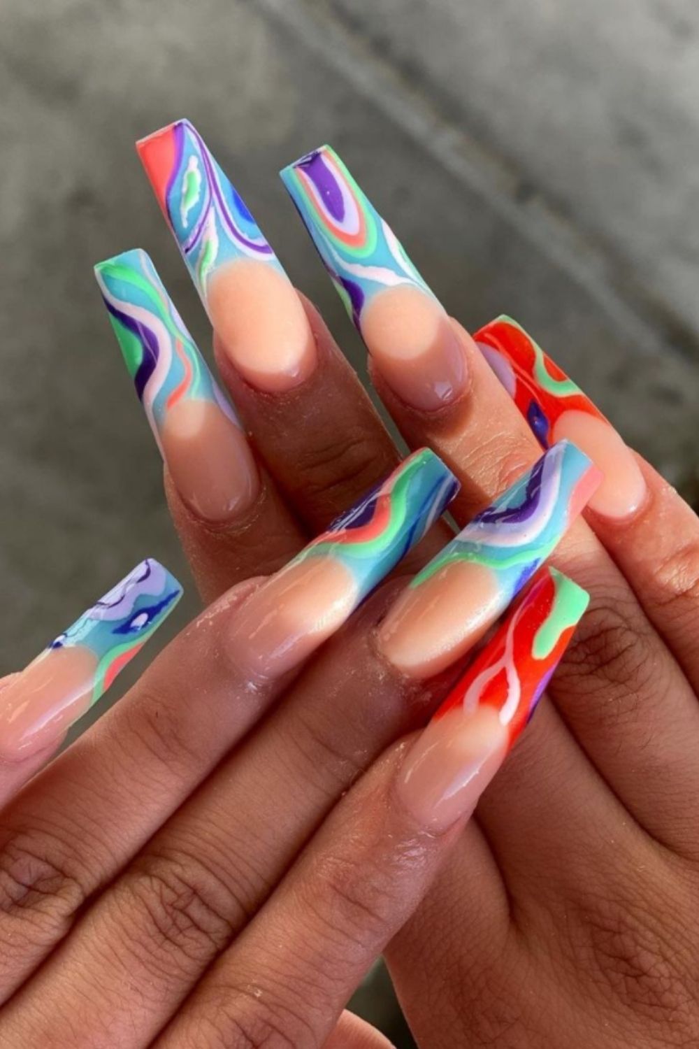 French Acrylic Nails: 40 Modern Nail Designs You Should Try!
