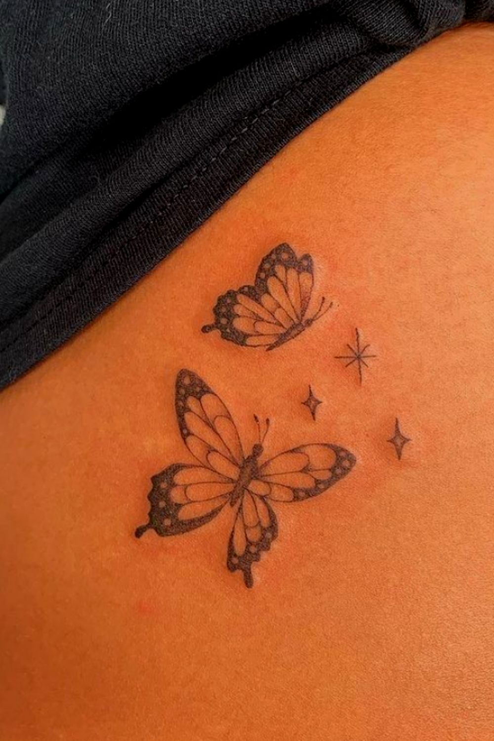 Sexy butterfly tattoo designs