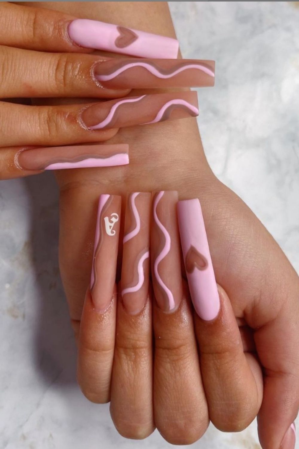 Pink Acrylic Nails: 40 Summer Nail Designs To Copy In 2021!