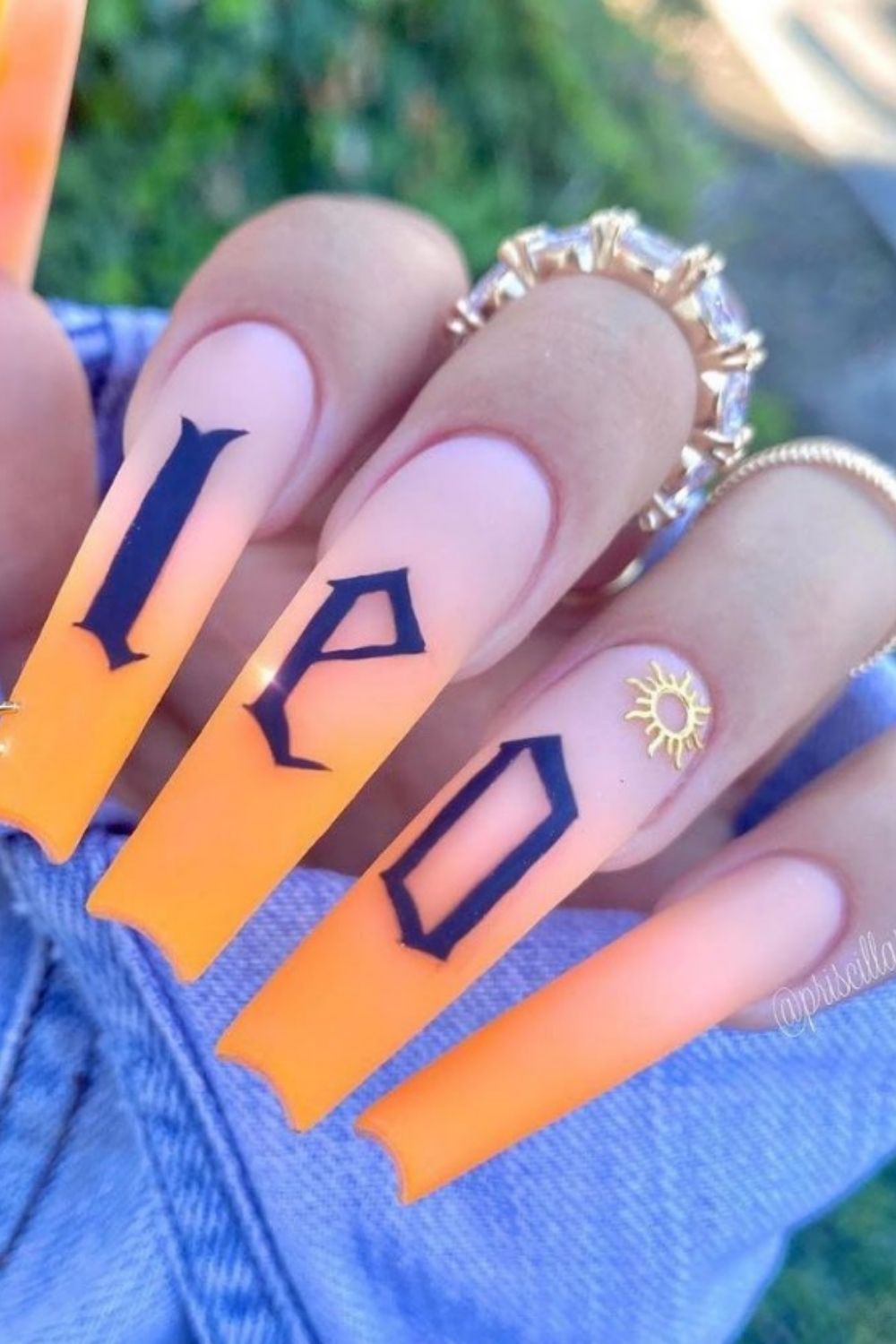 40+Cute Ombre coffin nails for young girls