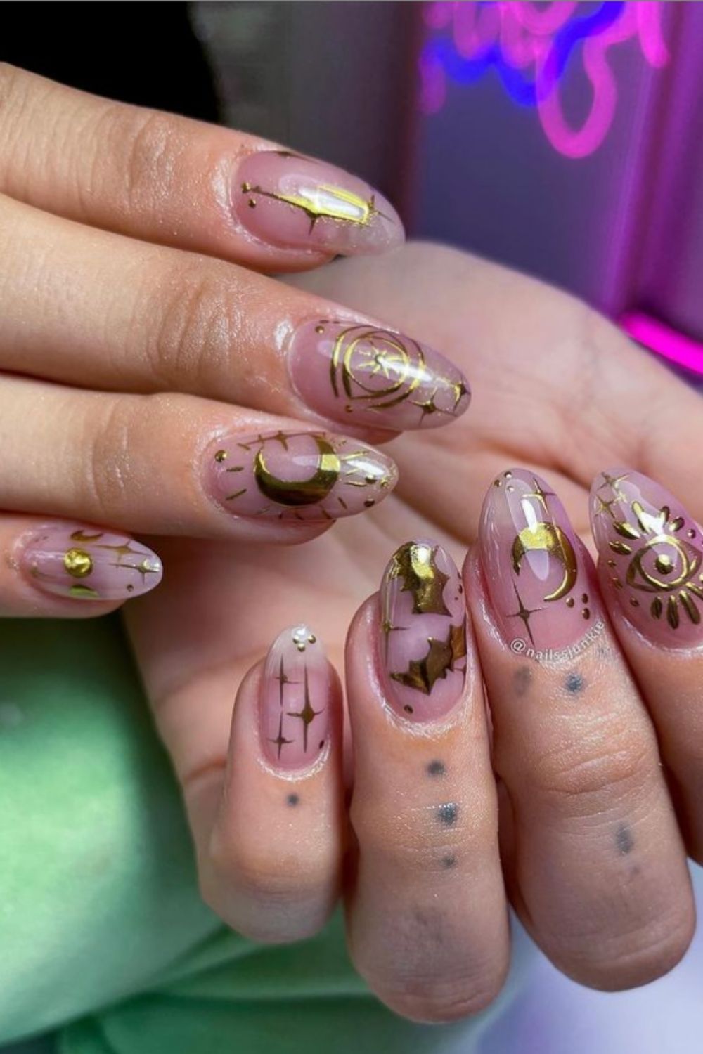 Almond Nails: 40 Cute Nail Art To Attractive You In summer 2021!