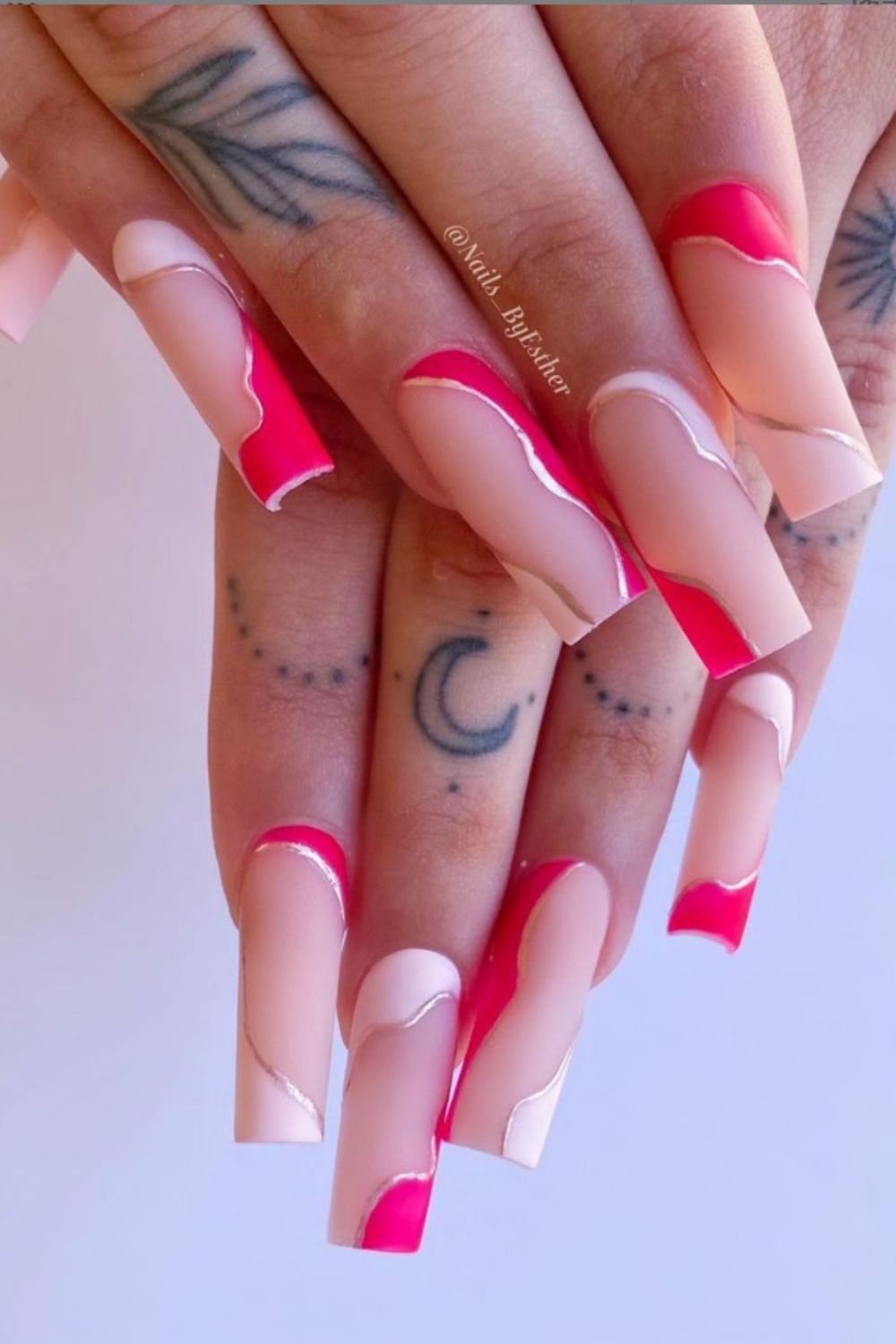 Pink Acrylic Nails: 40 Summer Nail Designs To Copy In 2021!