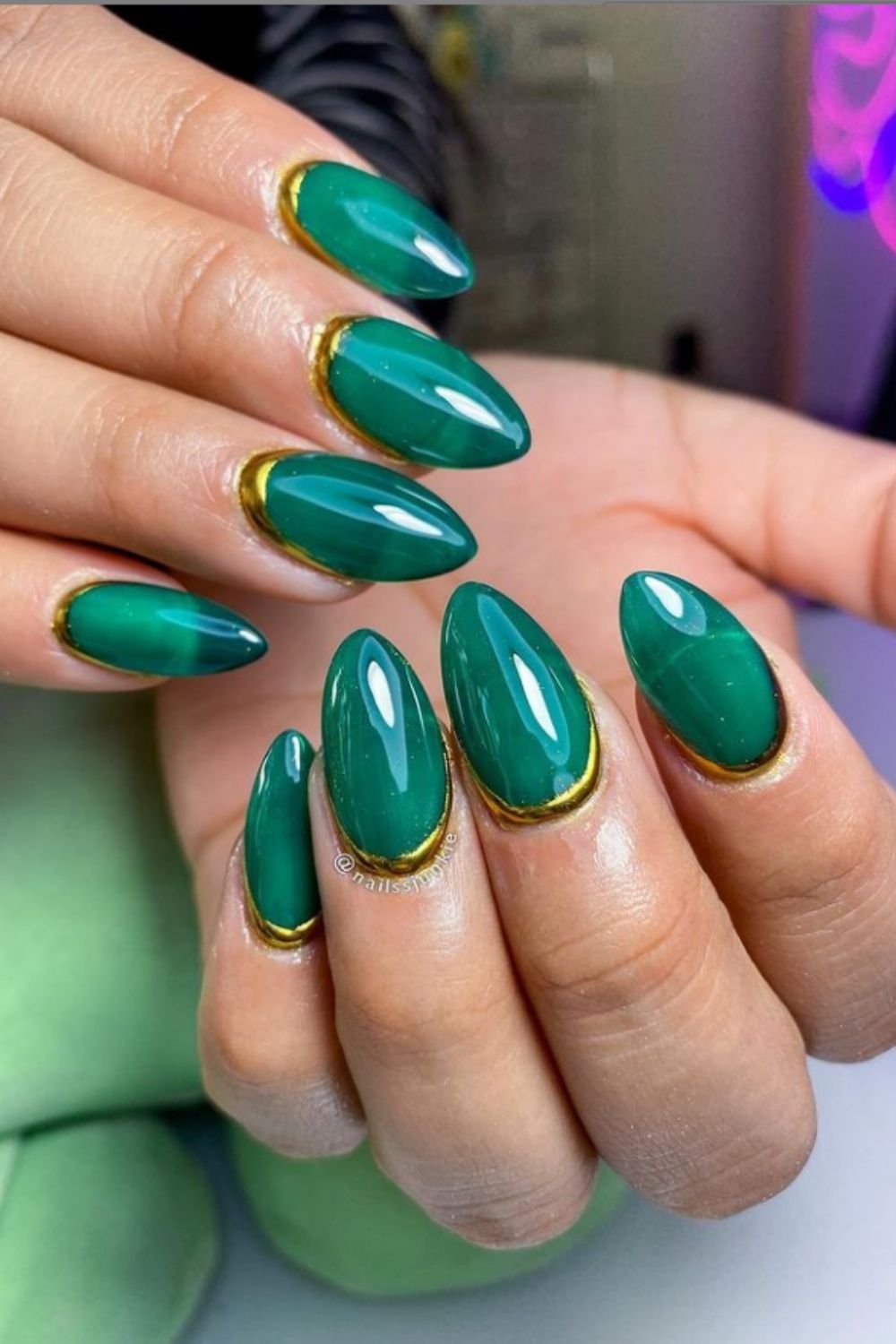 Almond Nails: 40 Cute Nail Art To Attractive You In summer 2021!