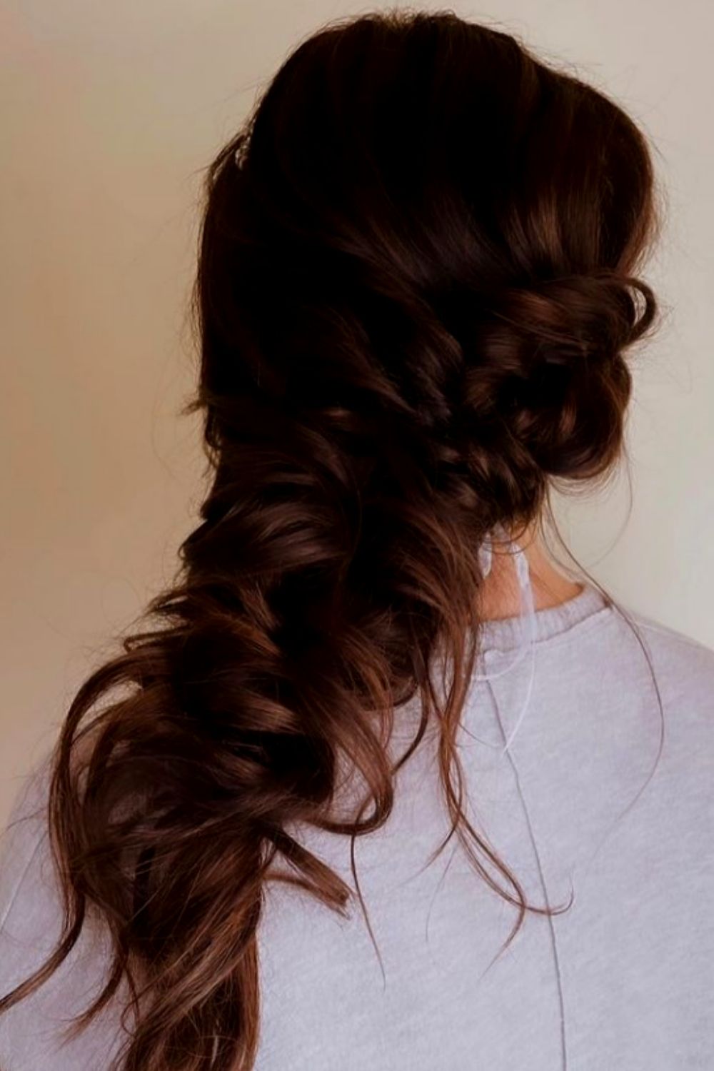 Romantic prom hairstyle 2021