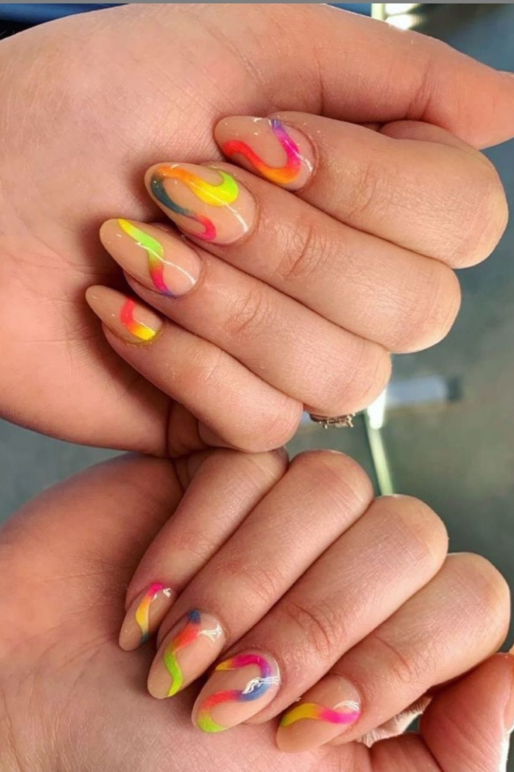 Almond Nails: 40 Cute Nail Art To Attractive You In summer 2021!