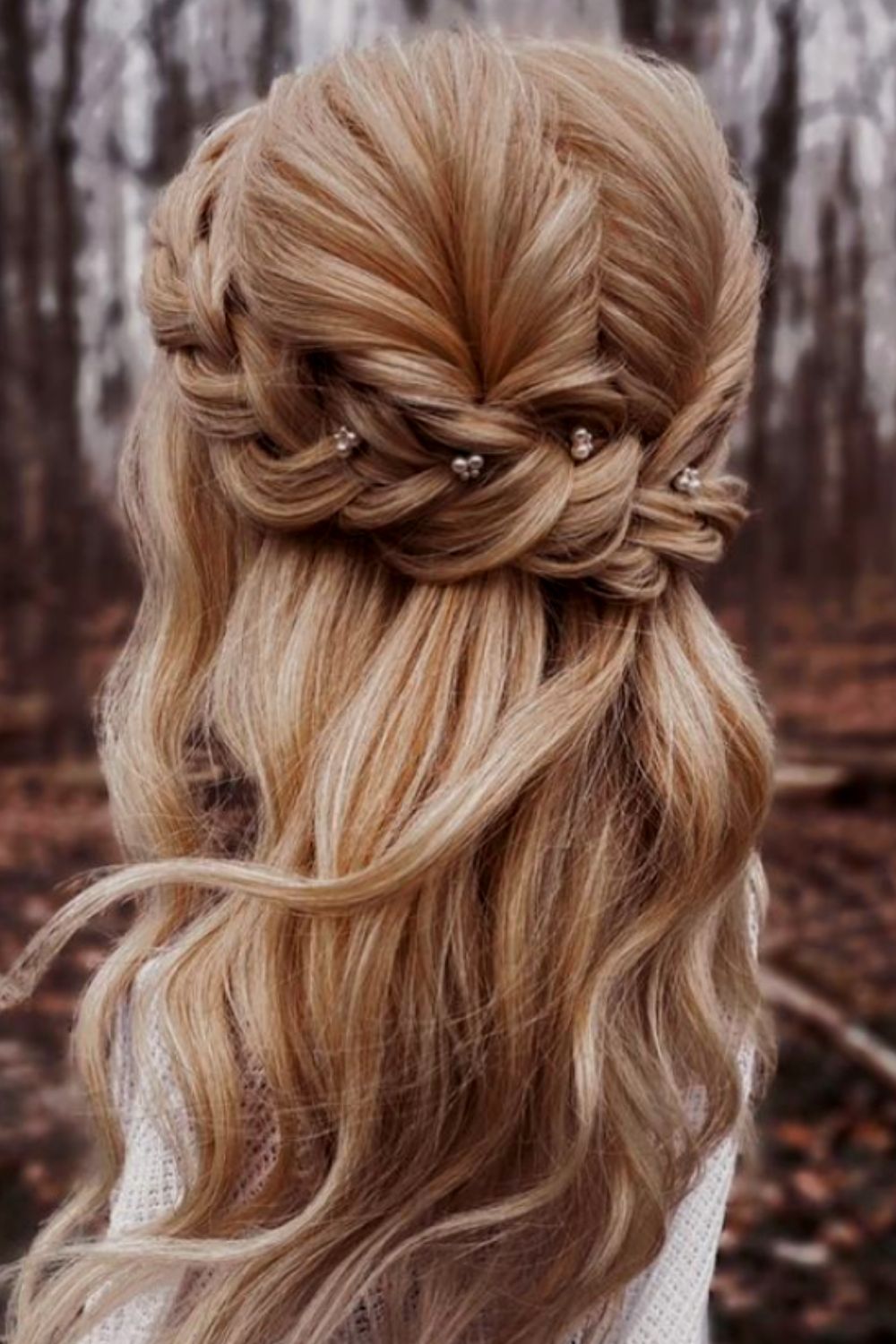 Romantic prom hairstyle 2021