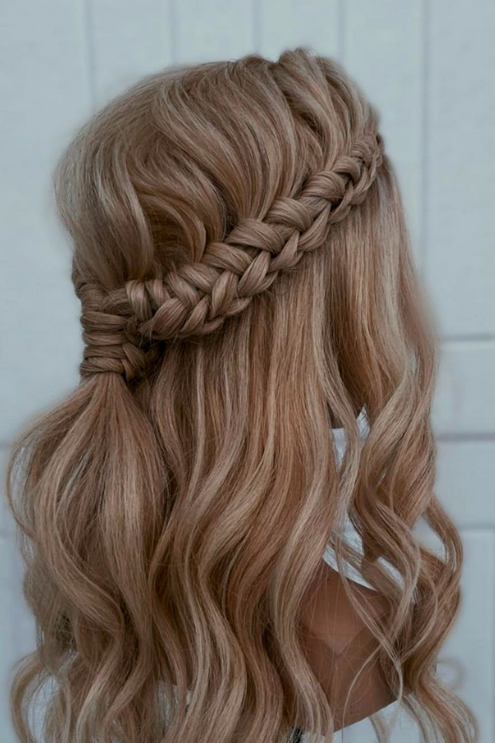 Romantic prom hairstyle 2021