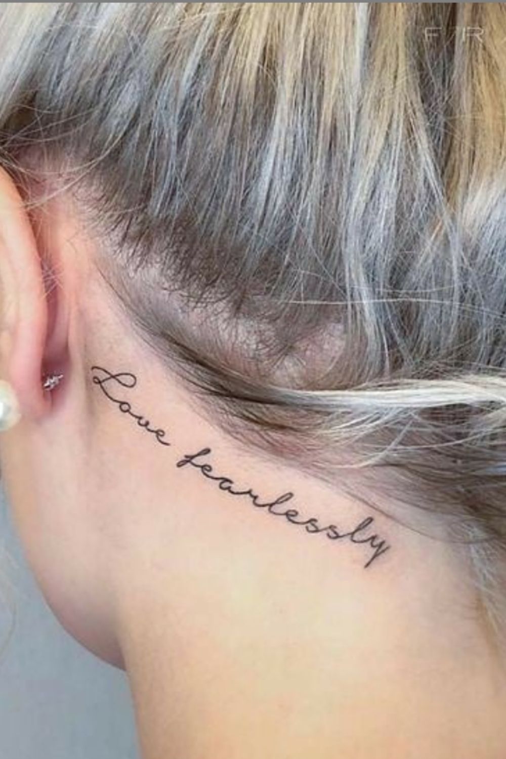 Behind Ear Tattoo: 40 Tiny Tattoo Designs For Girls To Try!
