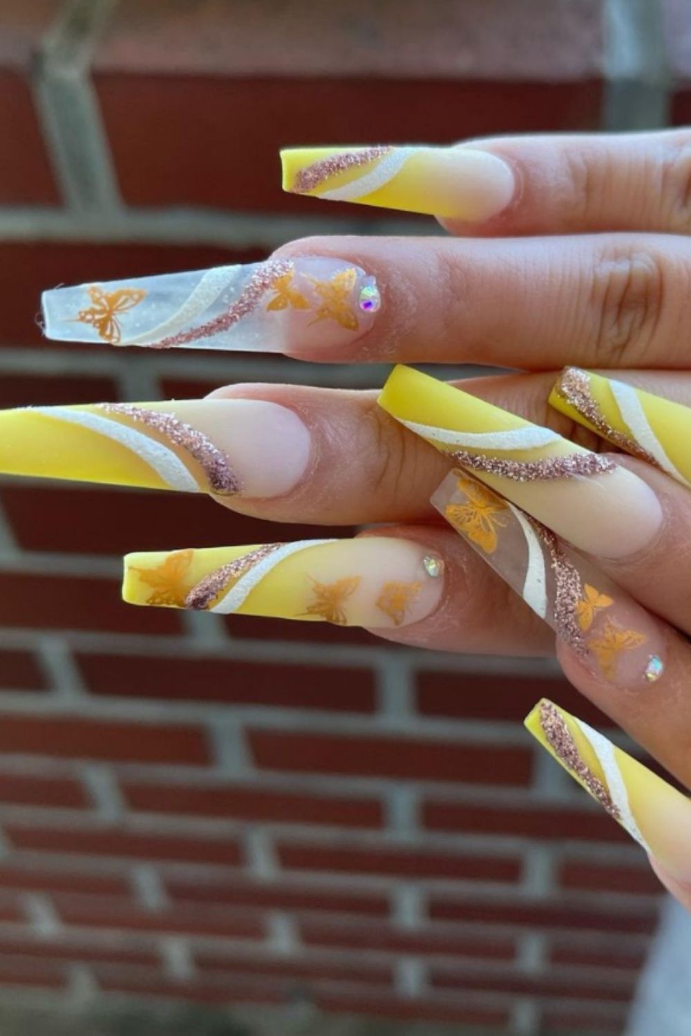 Glitter Acrylic Nails:40 Awesome Summer Nail Designs To Inspire You!