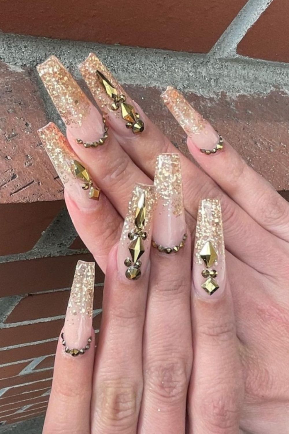 Glitter Acrylic Nails:40 Awesome Summer Nail Designs To Inspire You!