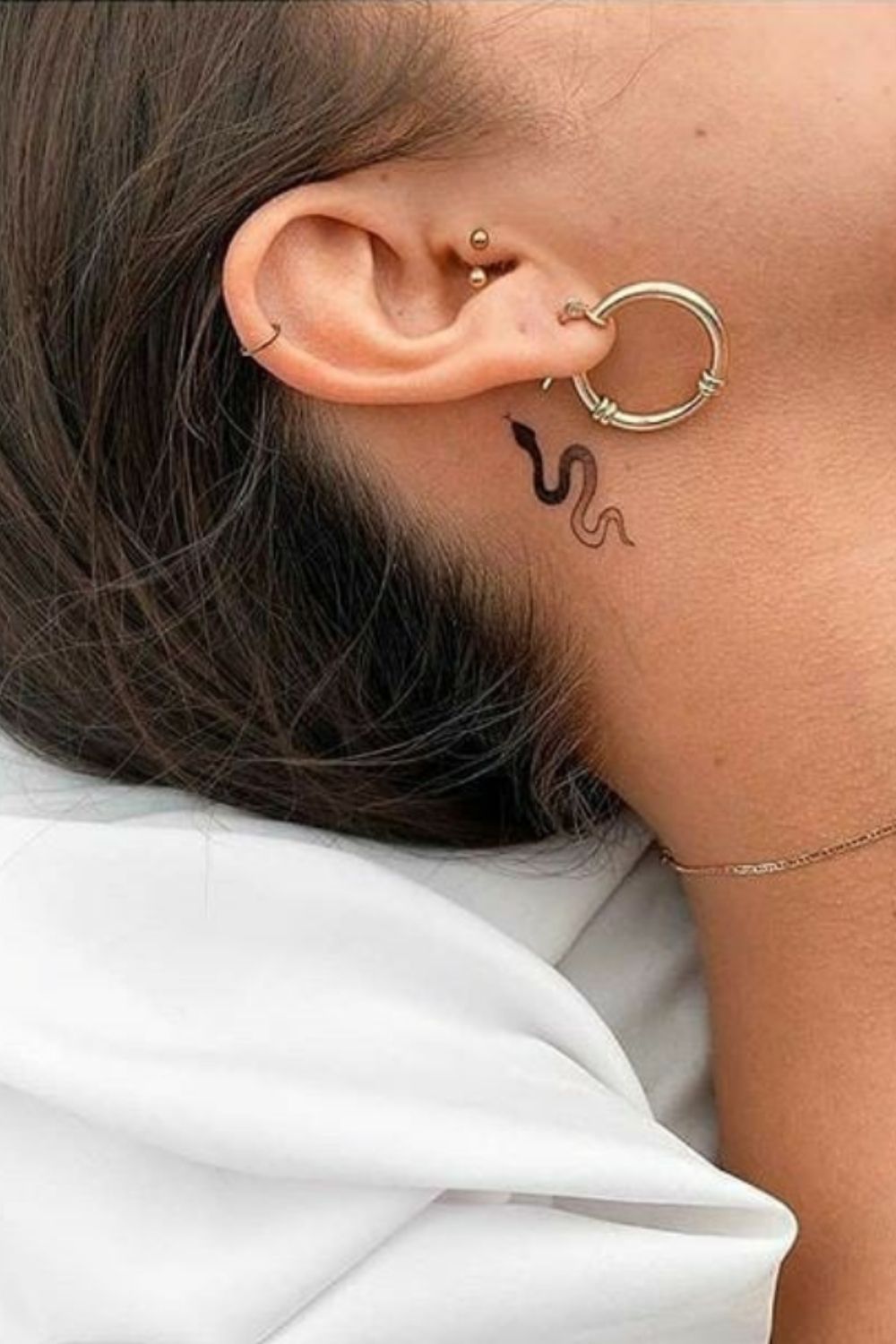 Behind Ear Tattoo: 40 Tiny Tattoo Designs For Girls To Try!