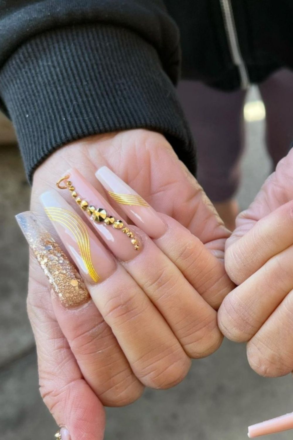 Glitter Acrylic Nails:40 Awesome Summer Nail Designs To Inspire You!