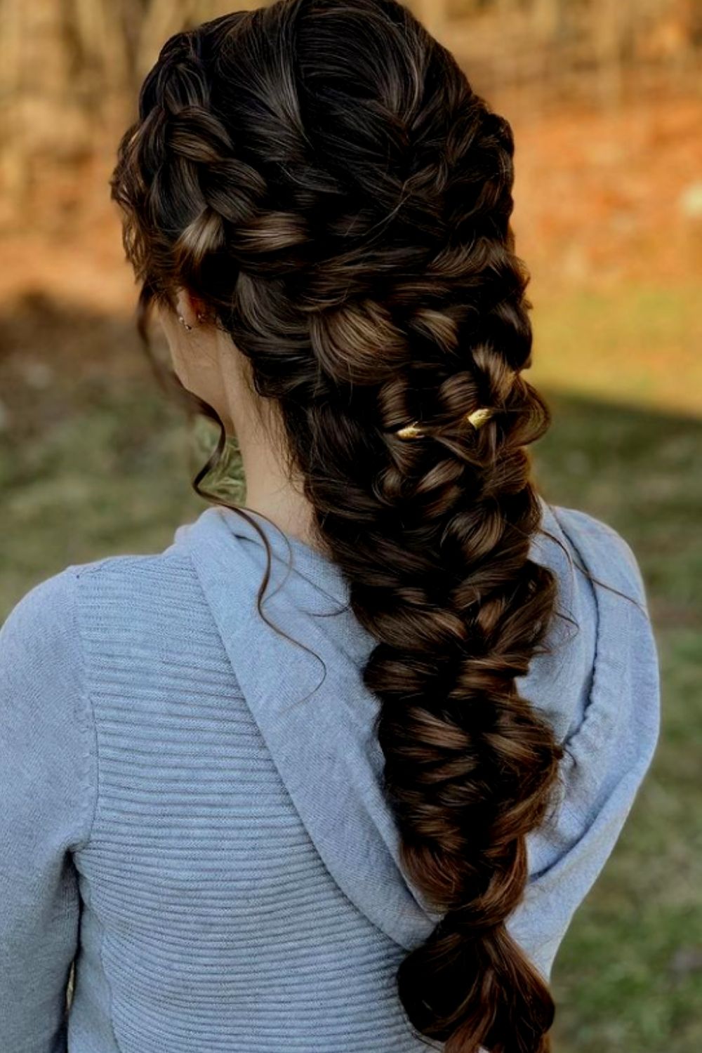 Romantic prom hairstyle 2021