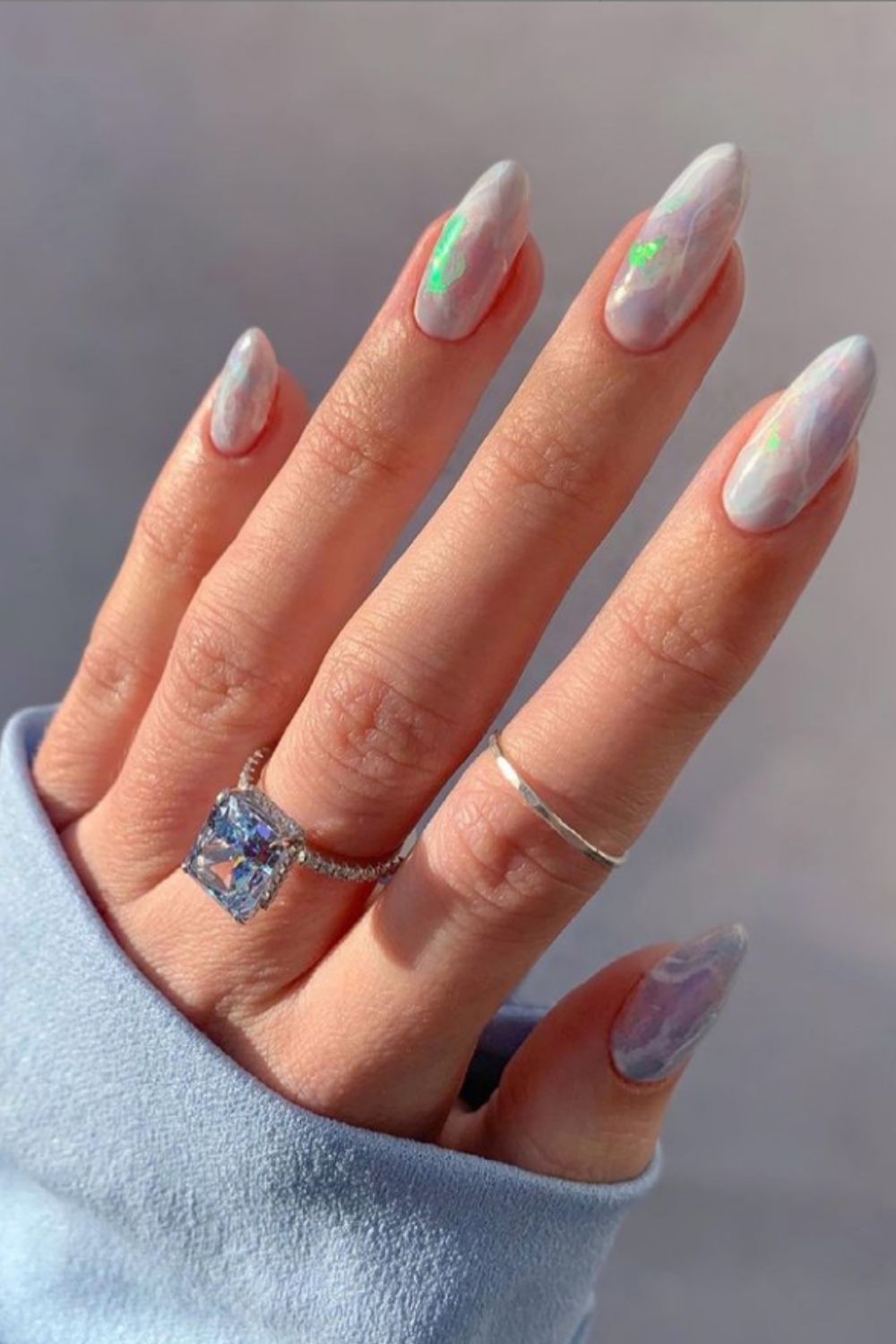 Almond Nails: 40 Cute Nail Art To Attractive You In summer 2021!