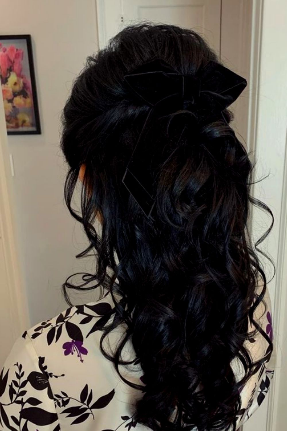 Romantic prom hairstyle 2021