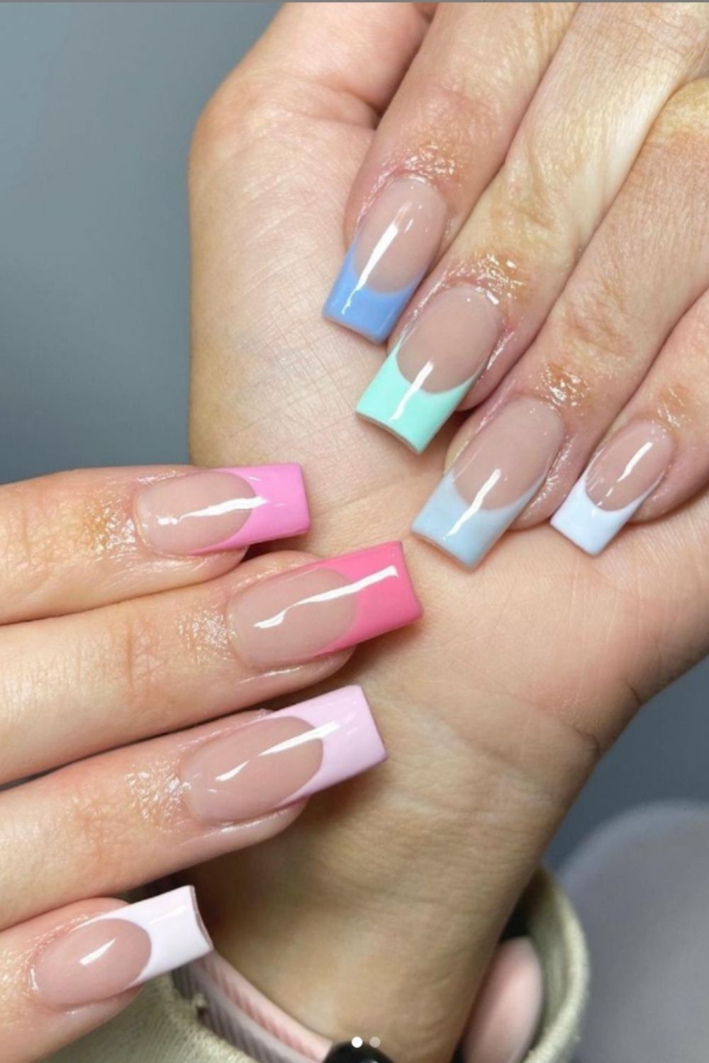 French Acrylic Nails: 40 Modern Nail Designs You Should Try!