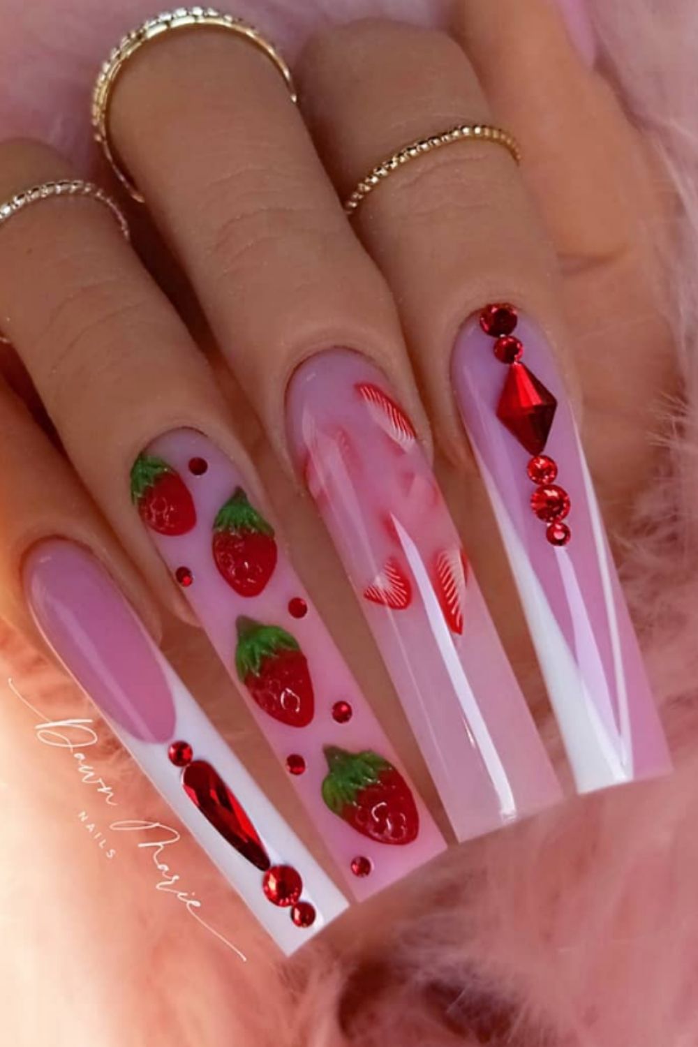 Pink Acrylic Nails: 40 Summer Nail Designs To Copy In 2021!