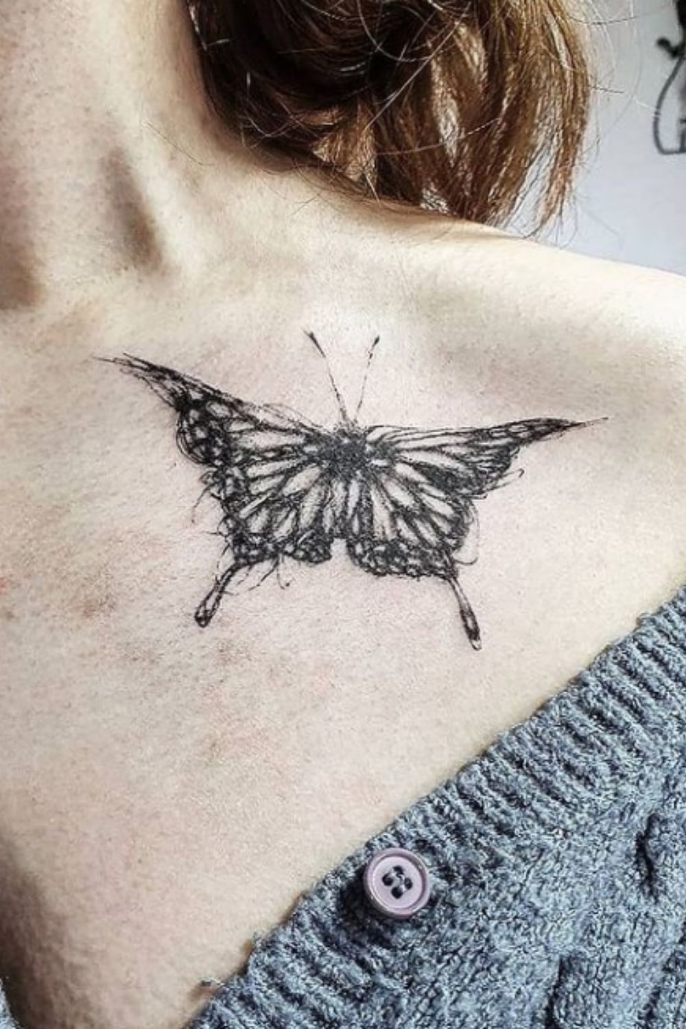 40+ Beautiful butterfly tattoo ideas unique for female
