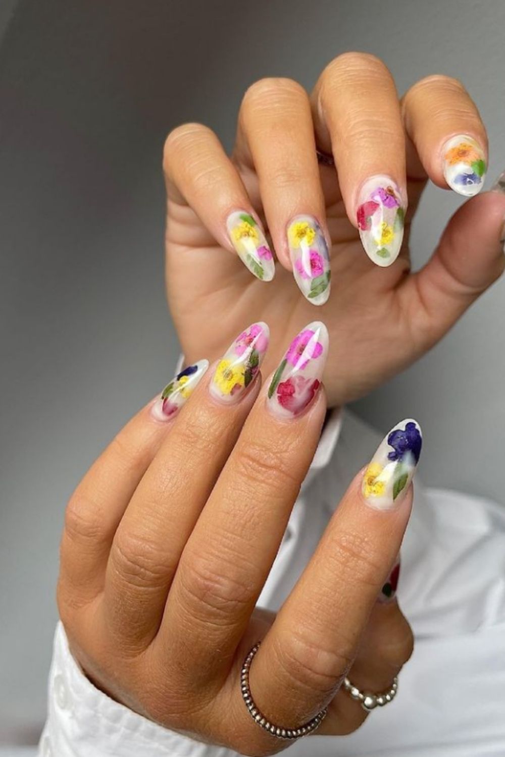 Almond Nails: 40 Cute Nail Art To Attractive You In summer 2021!