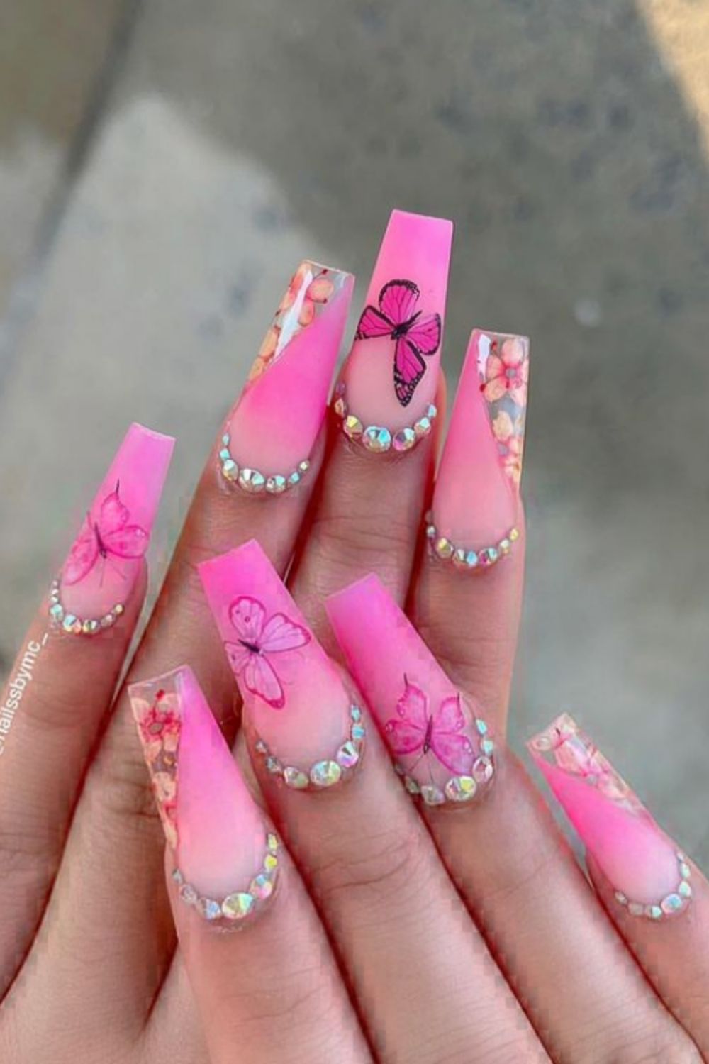 Pink Acrylic Nails: 40 Summer Nail Designs To Copy In 2021!