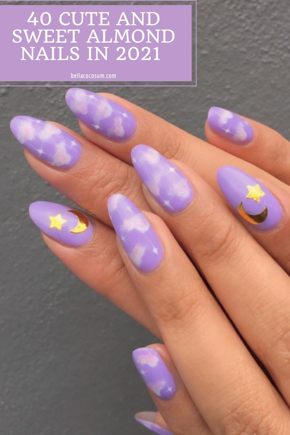 Almond Nails: 40 Cute Nail Art To Attractive You In summer 2021!