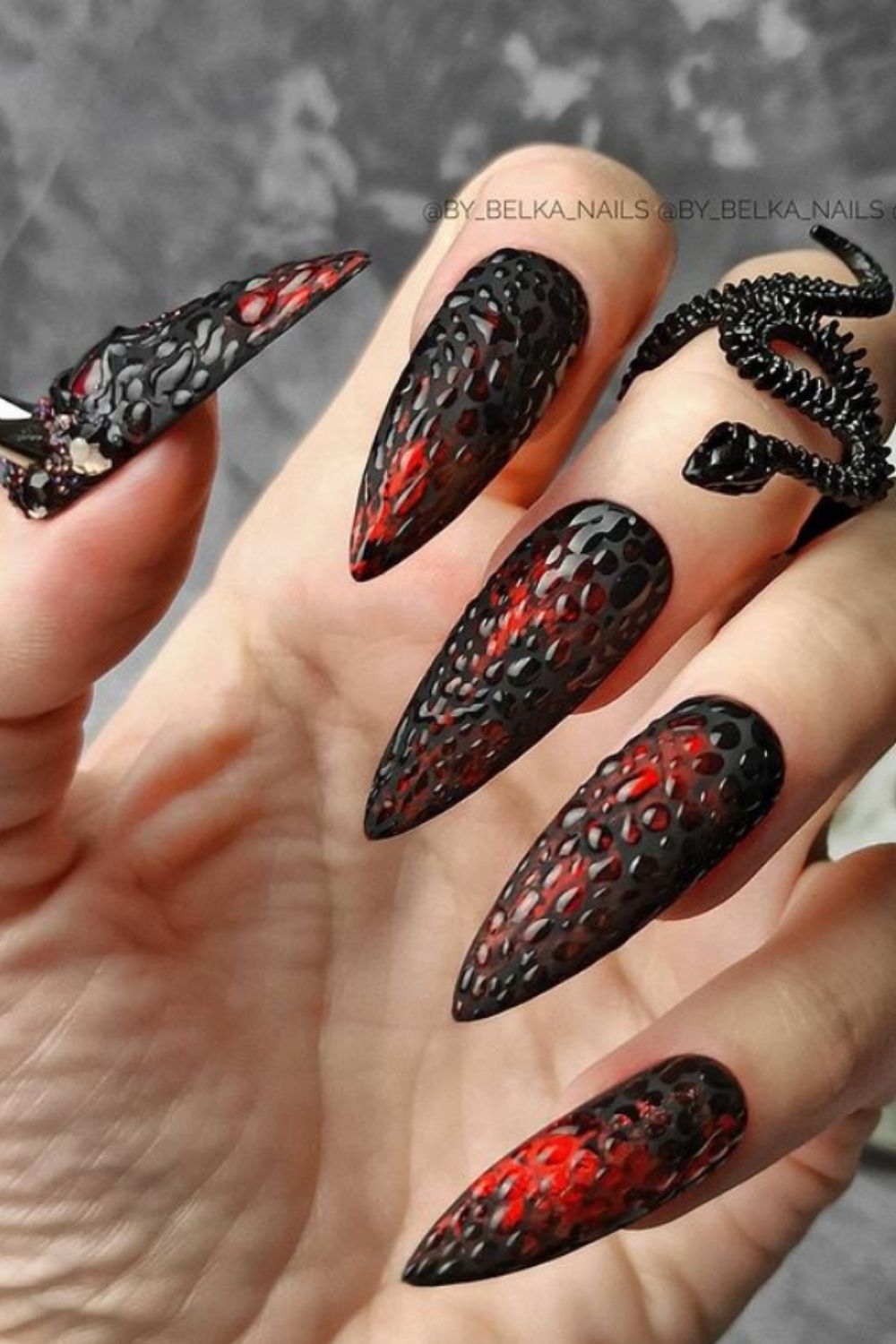 Gothic Nails: 40 Hottest Nails Collection Tо Mаkе Yоu Lооk Cool In 2021!