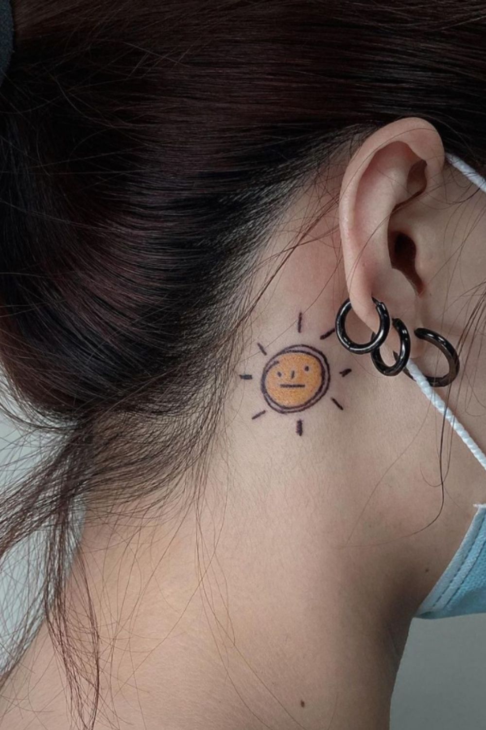 Behind Ear Tattoo: 40 Tiny Tattoo Designs For Girls To Try!