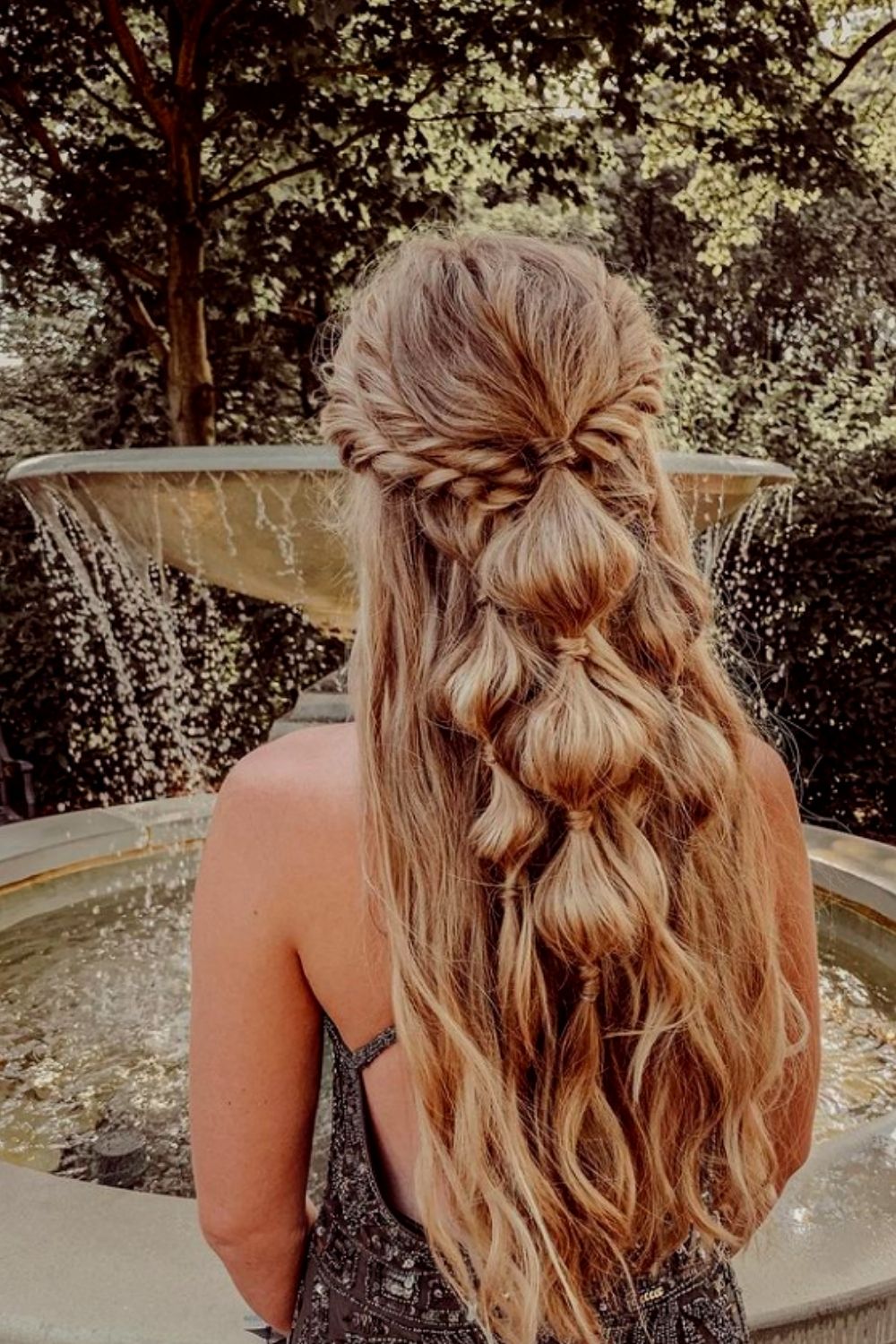 Romantic prom hairstyle 2021