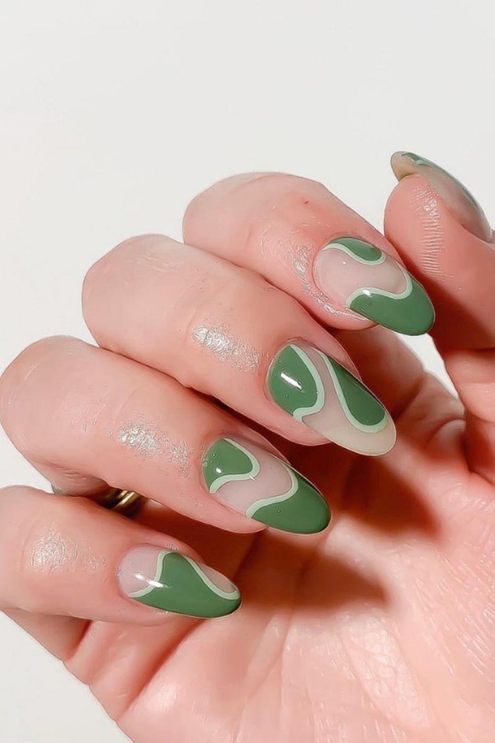 40 Cute Almond Short Acrylic Nails For Summer Nail Design