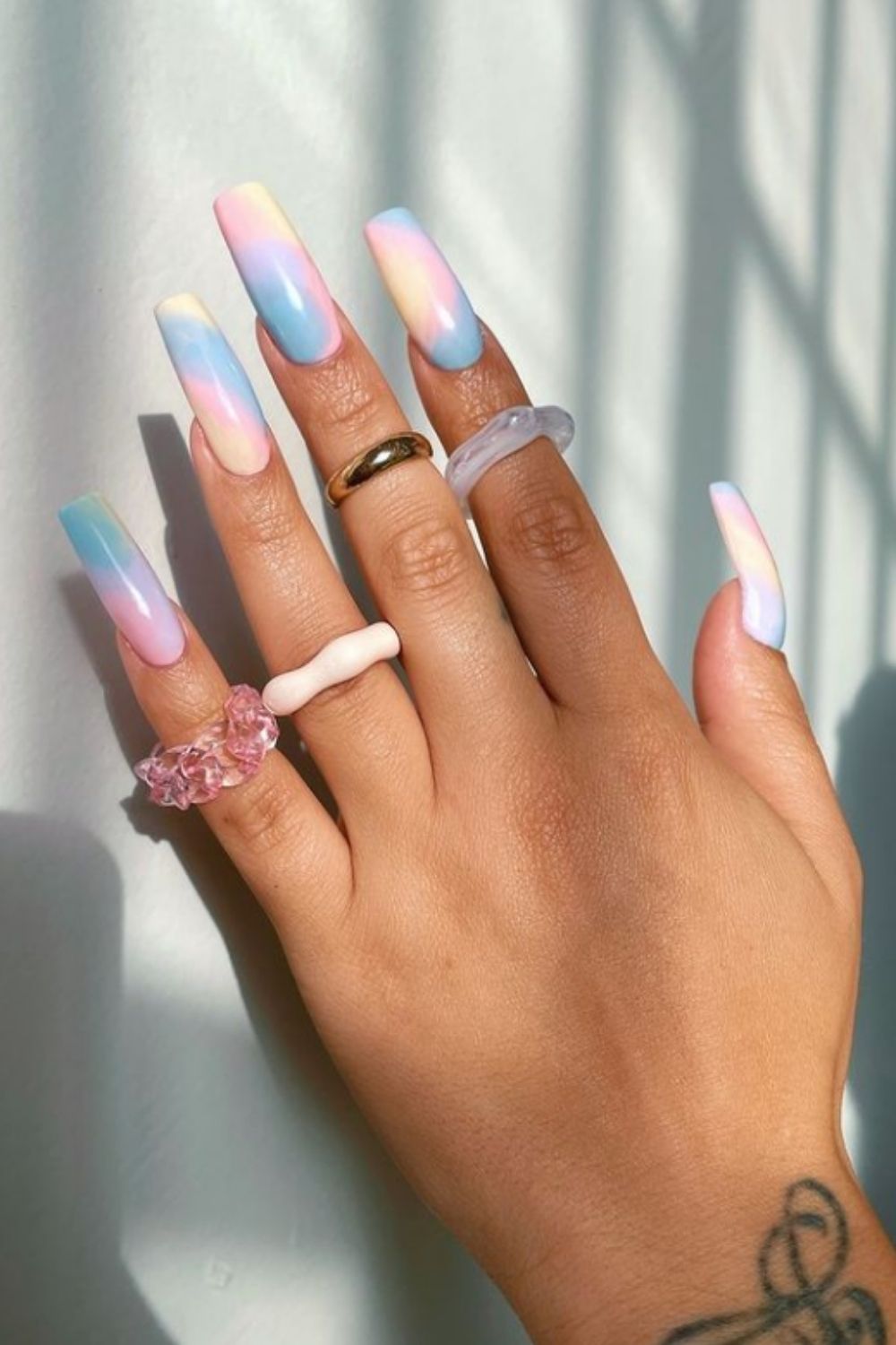 Hottest Tie Dye Nails to Fit Your Beach Look This Summer