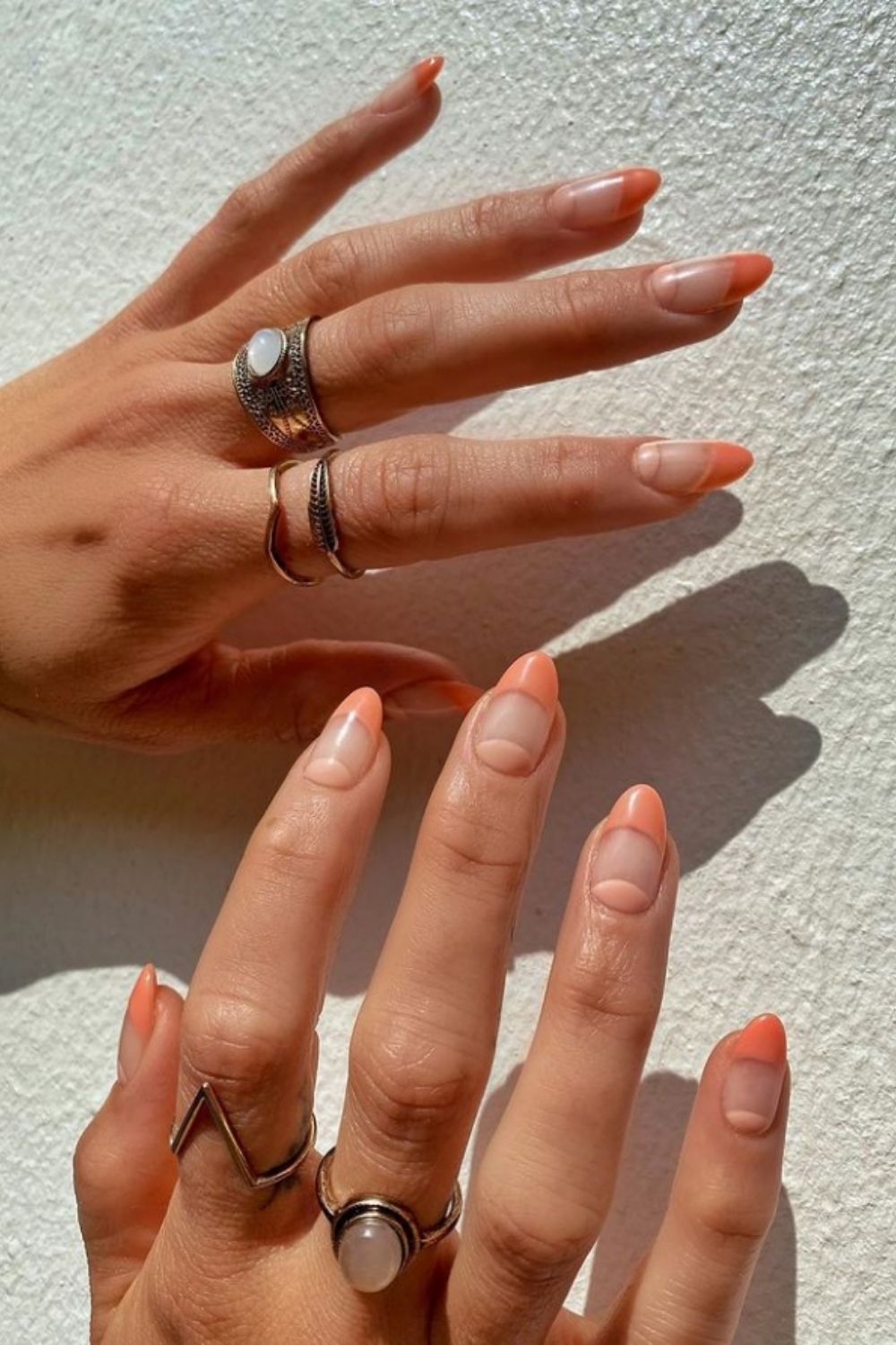 40 Cute Almond Short Acrylic Nails For Summer Nail Design